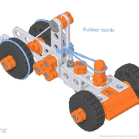 STEMFIE rubber-band-driven car - Thumbnail 14