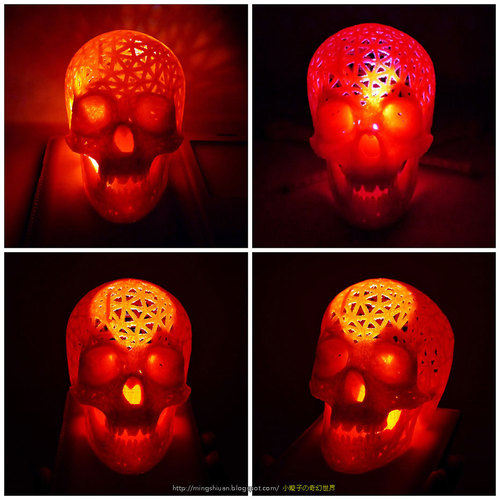Halloween skull lamps 2 3D Print 27700