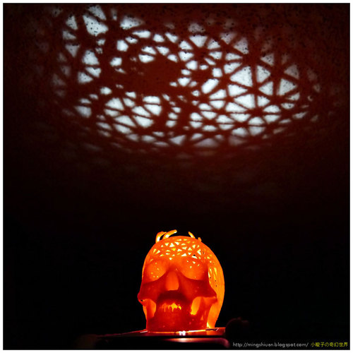 Halloween skull lamps 2 3D Print 27701