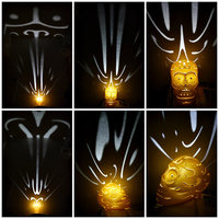 Halloween skull lamps - Thumbnail 2
