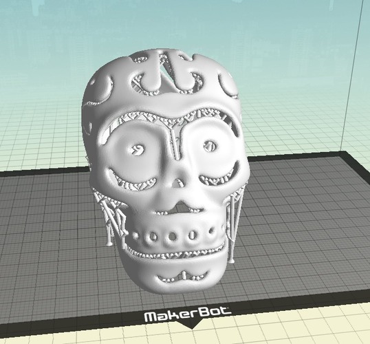 Halloween skull lamps 3D Print 27704