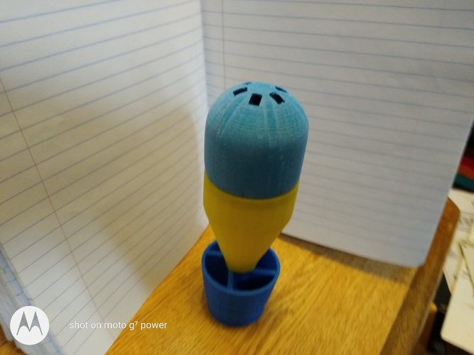 Whistle Missile  3D Print 277041