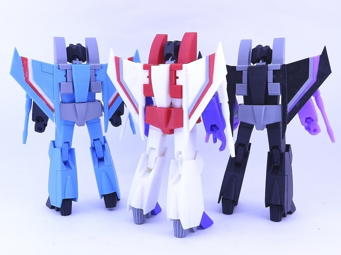 ARTICULATED JET SQUAD - NO SUPPORT 3D Print 277047