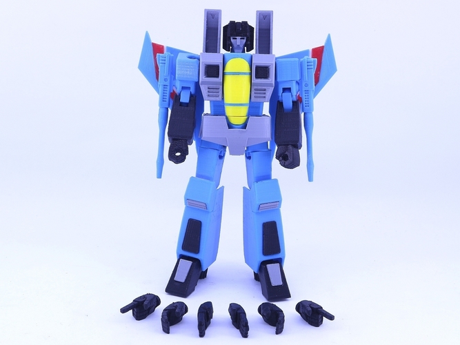 ARTICULATED JET SQUAD - NO SUPPORT 3D Print 277049