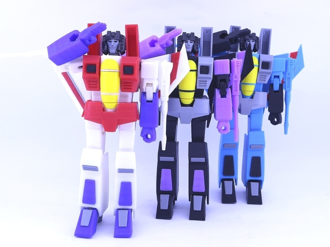 ARTICULATED JET SQUAD - NO SUPPORT 3D Print 277052