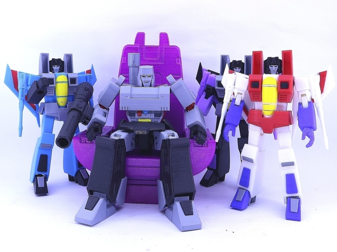 ARTICULATED JET SQUAD - NO SUPPORT 3D Print 277055