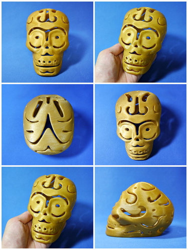 Halloween skull lamps 3D Print 27706