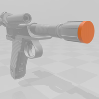 Star Wars - CARA DUNE BLASTER - FOR COSPLAY - Thumbnail 12