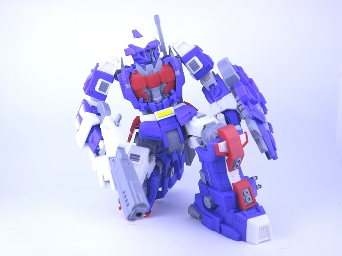 ARTICULATED SPACE DEFENDER (NOT ASTRO MEGAZORD) - NO SUPPORT 3D Print 277096