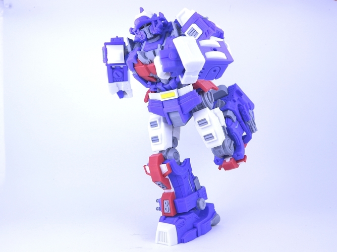 ARTICULATED SPACE DEFENDER (NOT ASTRO MEGAZORD) - NO SUPPORT 3D Print 277097