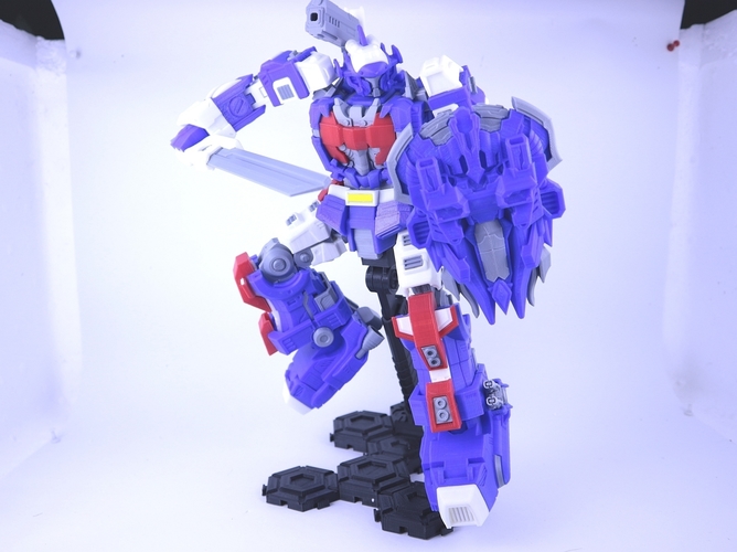 ARTICULATED SPACE DEFENDER (NOT ASTRO MEGAZORD) - NO SUPPORT 3D Print 277099