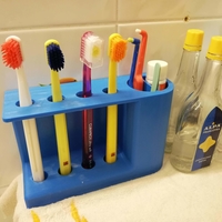 Small Toothbrush, toothpaste and accessories holder 3D Printing 277123