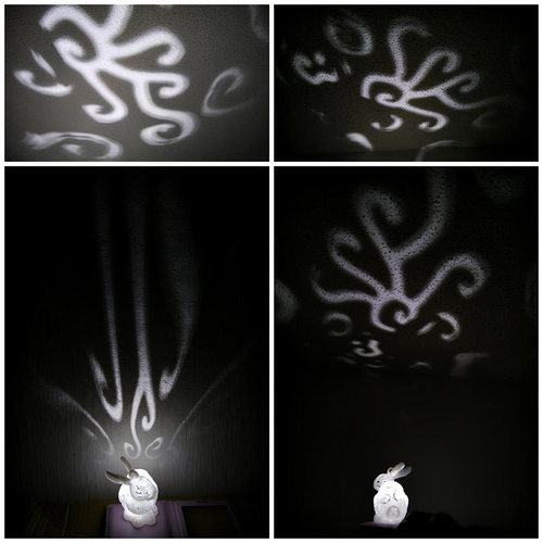 Bunny Lamps carved 3D Print 27719