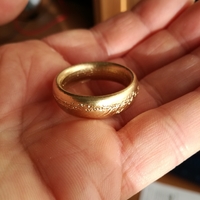 Small My Precious - Sauron's Ring 3D Printing 277197