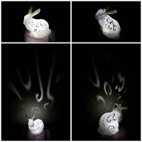 Bunny Lamps carved - Thumbnail 7