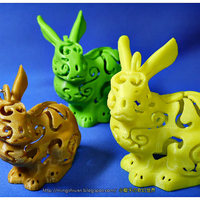 Bunny Lamps carved - Thumbnail 8