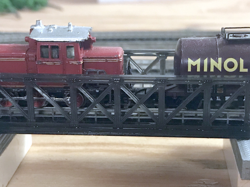 Z scale Bridge system. 