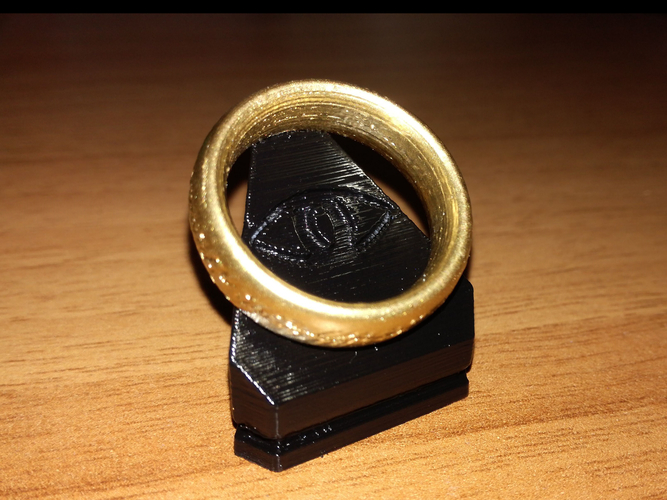 My Precious - Sauron's Ring 3D Print 277360