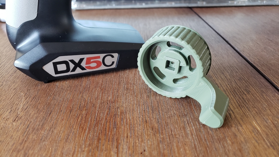 DX5C Thumb Steer Wheel 3D Print 277370