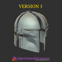 The Mandalorian Helmet - Star Wars 2020 Printing Model - Thumbnail 4