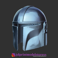 The Mandalorian Helmet - Star Wars 2020 Printing Model - Thumbnail 8