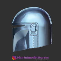 The Mandalorian Helmet - Star Wars 2020 Printing Model - Thumbnail 9