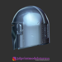 The Mandalorian Helmet - Star Wars 2020 Printing Model - Thumbnail 10