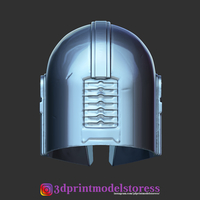 The Mandalorian Helmet - Star Wars 2020 Printing Model - Thumbnail 11