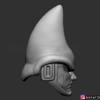 CELL Mask -Dragon Ball Z Cosplay or custom figure 3D print model - Thumbnail 9
