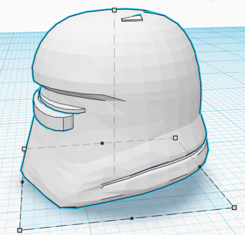 Lego Helmet Trooper - Star Wars - V2