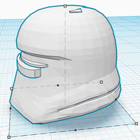 Small Lego Helmet Trooper - Star Wars - V2 3D Printing 277490