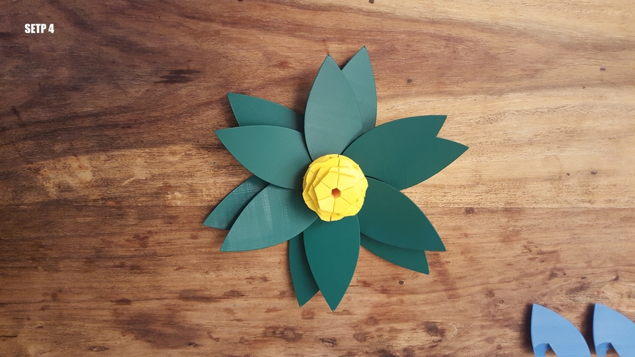 Flower shaped Puzzle 3D Print 277493