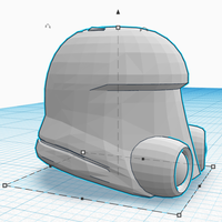 Small Lego Helmet Trooper - Star Wars - V3 3D Printing 277504