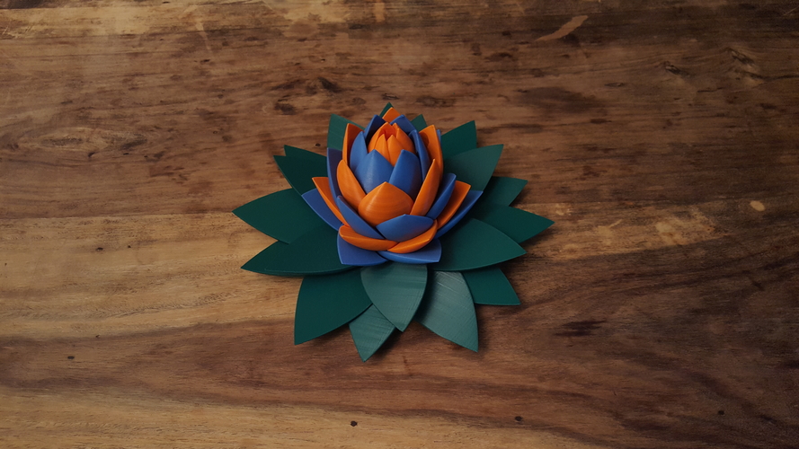 Flower shaped Puzzle 3D Print 277512