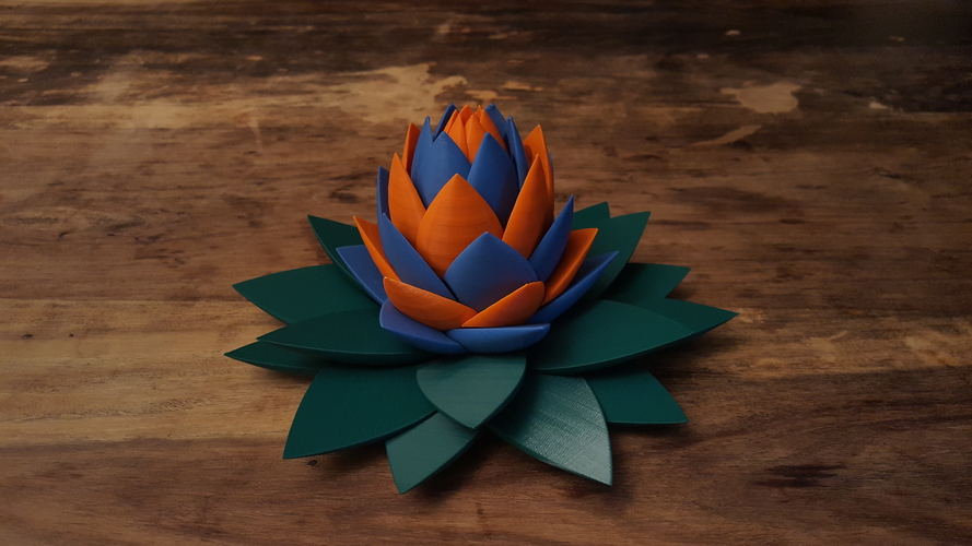 Flower shaped Puzzle 3D Print 277513