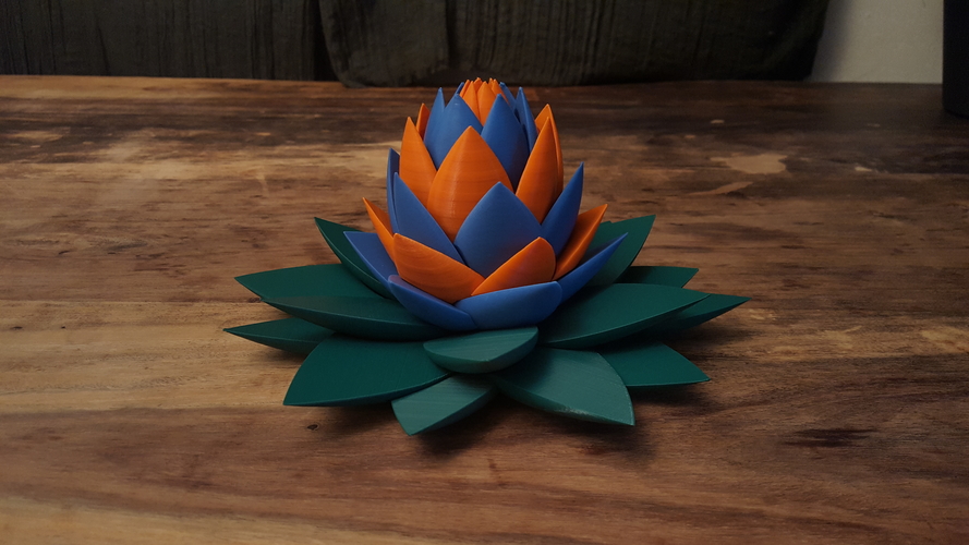 Flower shaped Puzzle 3D Print 277514
