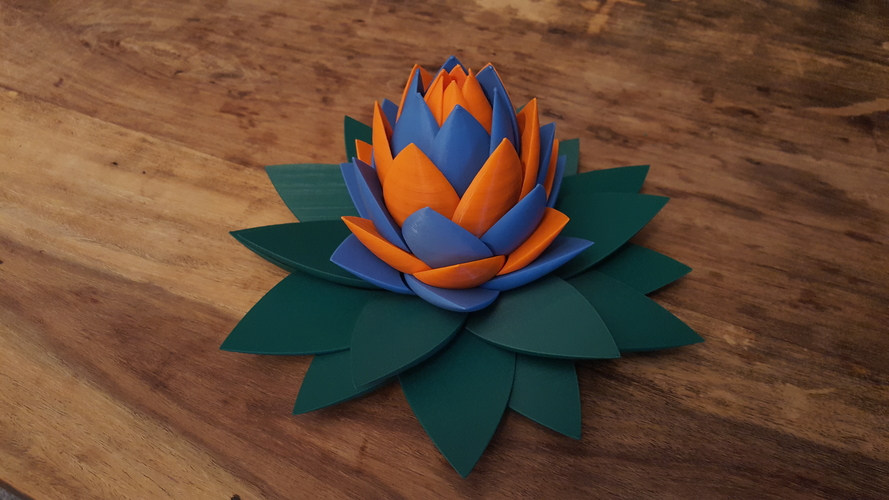Flower shaped Puzzle 3D Print 277517