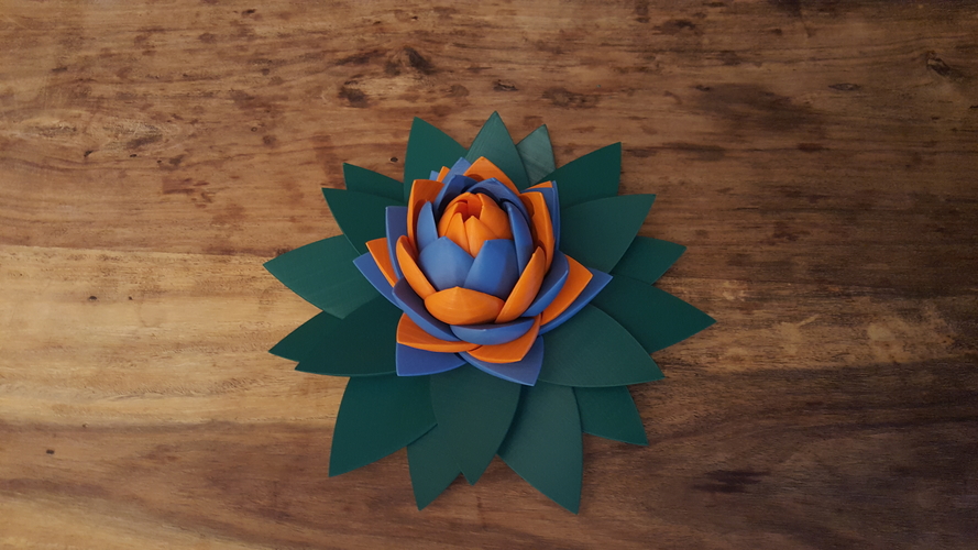 Flower shaped Puzzle 3D Print 277518