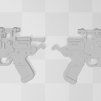 Star Wars - Blaster pistol Knight of Ren - Cardo  - FOR COSPLAY - Thumbnail 4