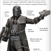 Star Wars - Blaster pistol Knight of Ren - Cardo  - FOR COSPLAY - Thumbnail 6