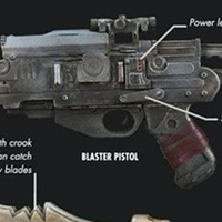Star Wars - Blaster pistol Knight of Ren - Cardo  - FOR COSPLAY - Thumbnail 7
