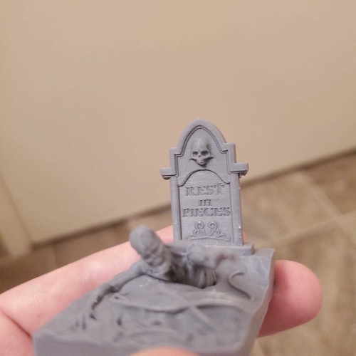 Undead RIP (Miniature) 3D Print 277630