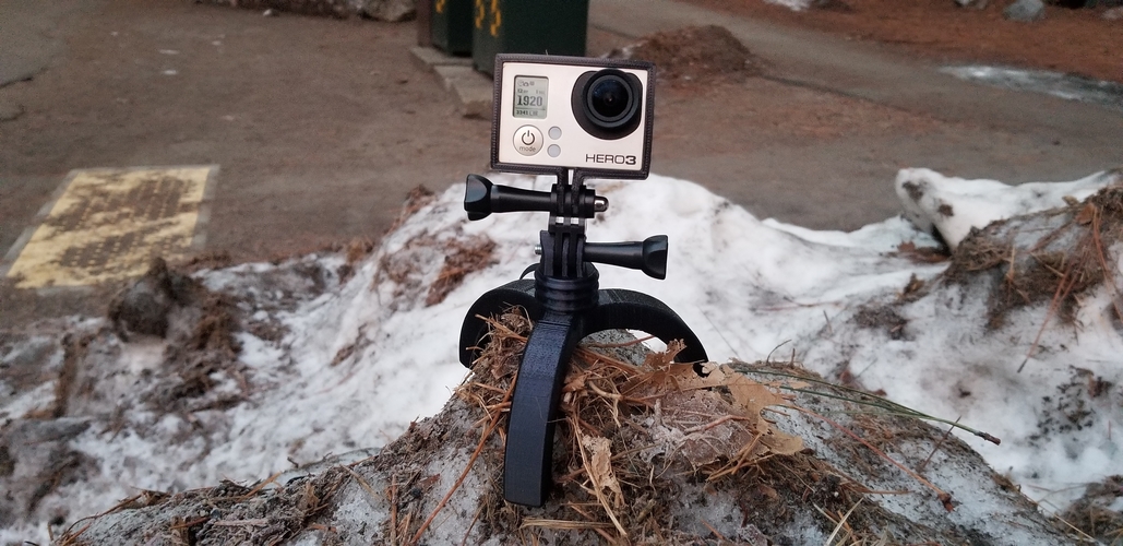 Action Camera Tripod Revamp 3D Print 277665