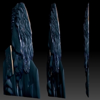 Joker STL model file CNC tested bas relief for cnc router - Thumbnail 3