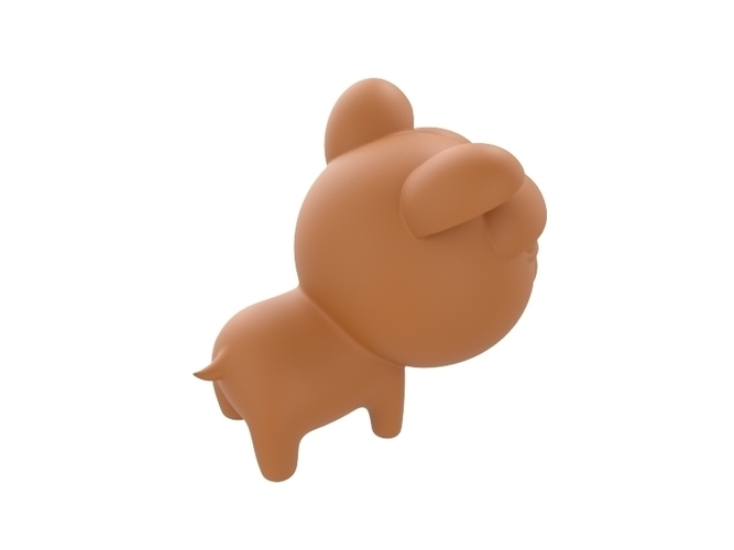 Cartoon Dog  3D Print 277773