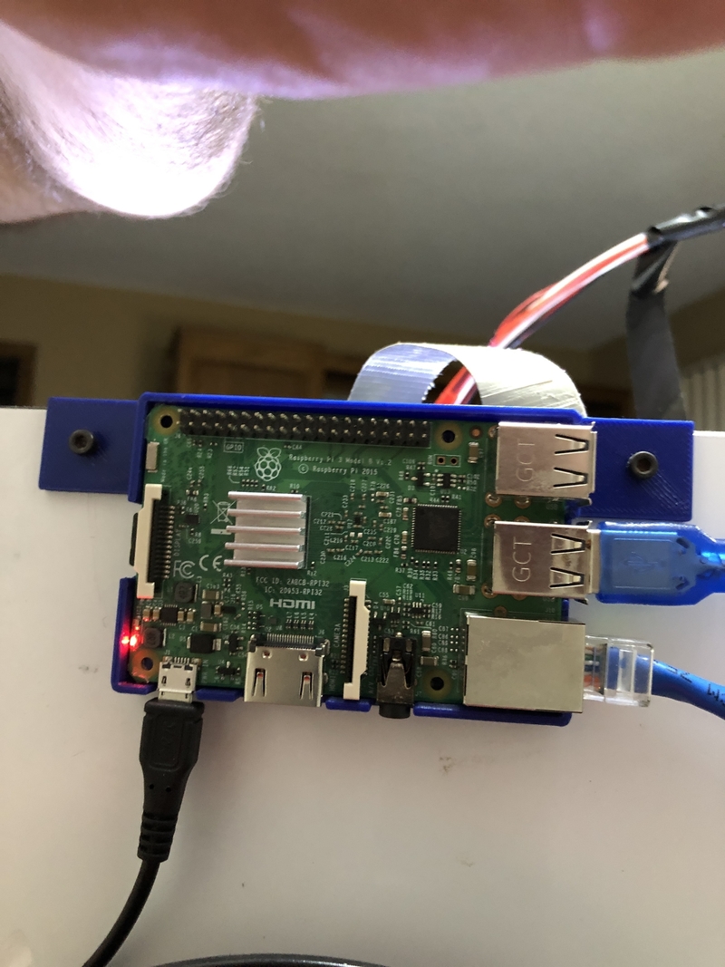Raspberry Pi 3D Printer Mount