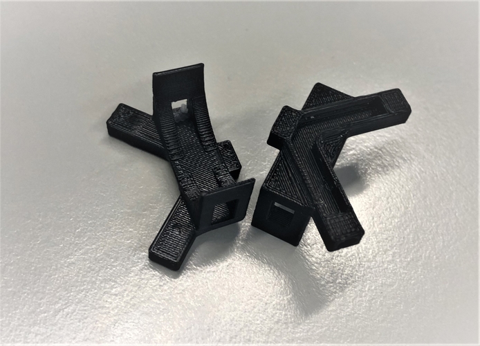 Antenna Holder for Helicopter with 20mm and 25mm Tail Boom 3D Print 277857