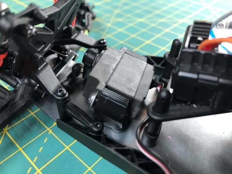 Losi Mini T 2.0 - TRAXXAS 2065X Servo Mount