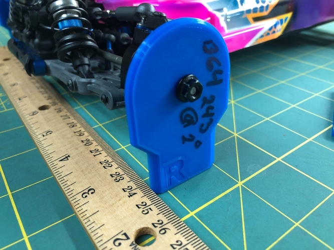 1/10 Scale Toe and Camber Setup Tools  3D Print 277946