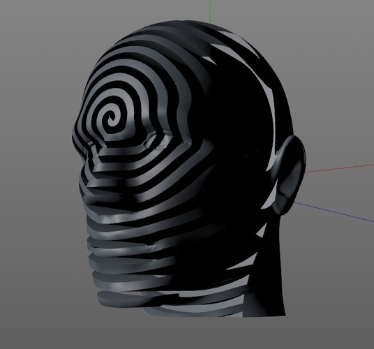Spiral Face 3D Print 277961